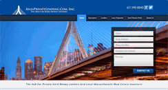 Desktop Screenshot of massprivatelending.com